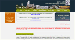 Desktop Screenshot of gate.iitkgp.ac.in